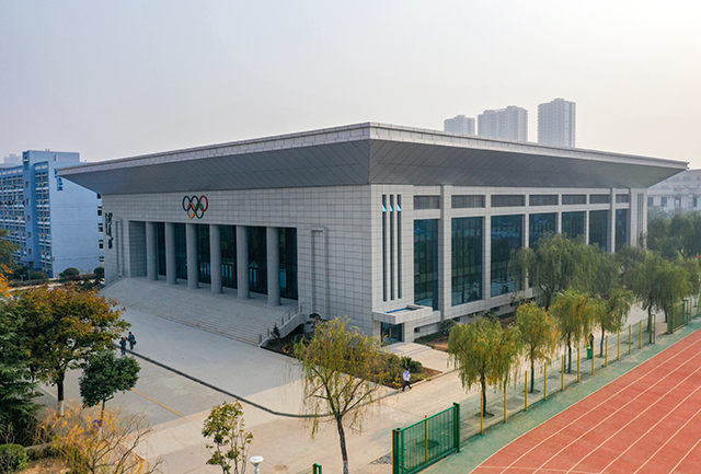 Gymnasium of Shaanxi Institute of fashion Engineering
