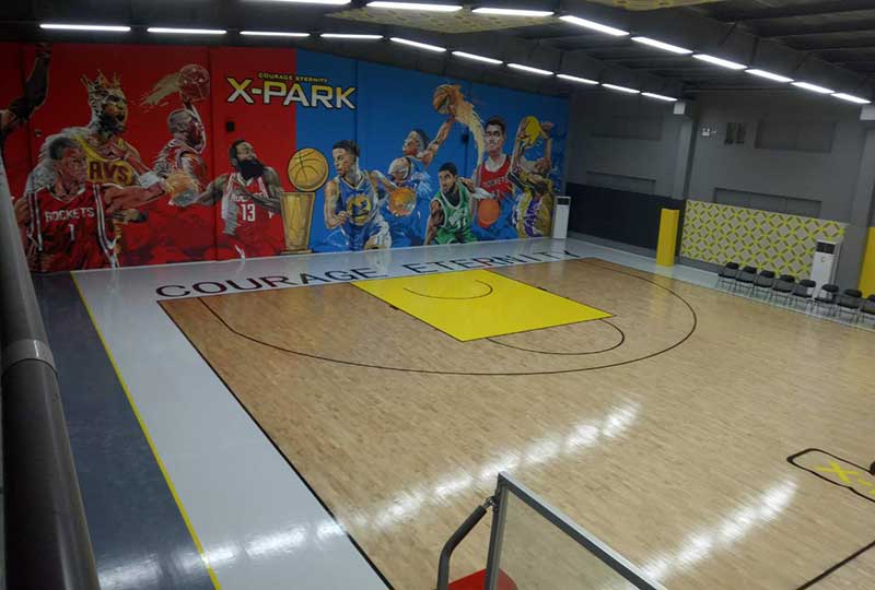 江苏X-PARK篮球公园工程项目